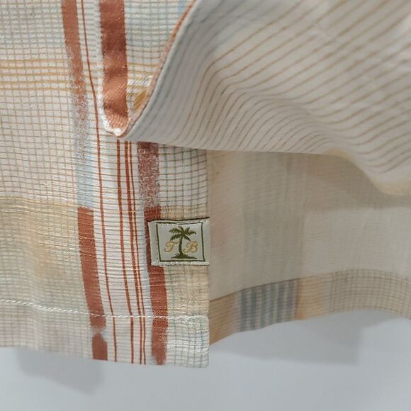 Tommy Bahama Mens 100% Silk size large - Picture 4 of 6